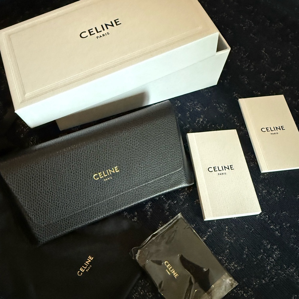 Celine Sunglasses Box + full set NEW